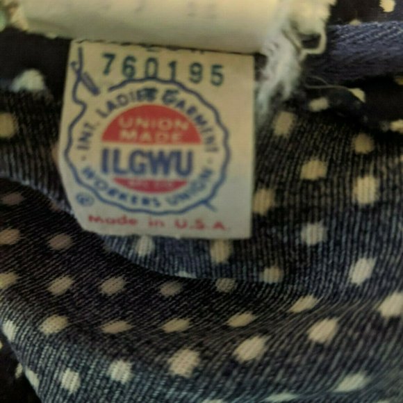 Vintage Junior Touch Maxi Dress Red White And Blue - Picture 6 of 8